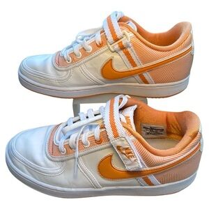 Nike Vandal Retro White and Orange Women’s Sneakers 11 Vintage